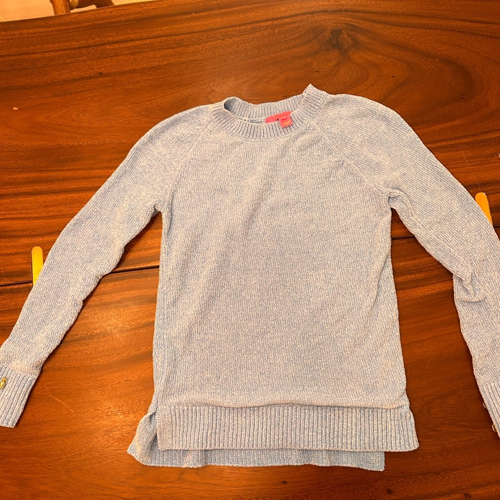 Lilly Pulitzer Blue Knit Top